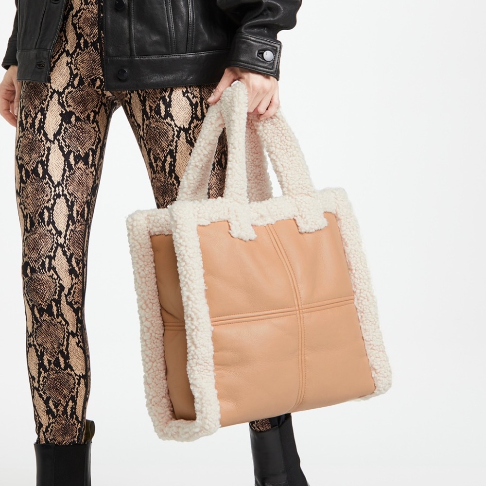Stand Studio Medium Lolita Sherpa Bag / Tote